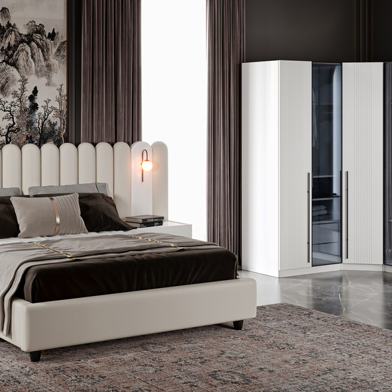 İstinye Köşe Dolaplı Yatak Odası