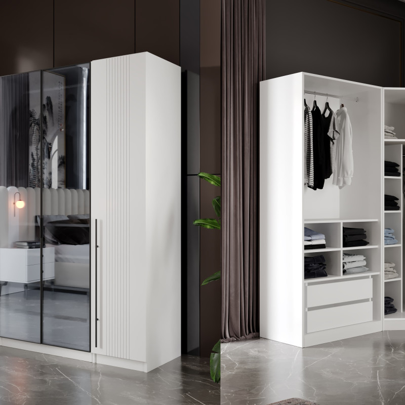 İstinye Köşe Dolaplı Yatak Odası