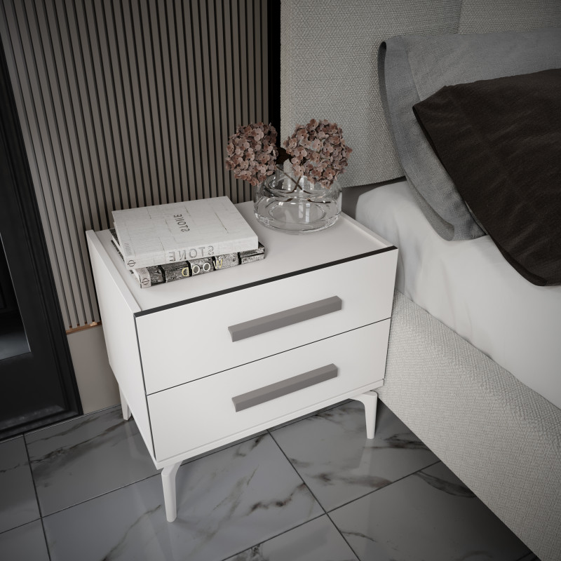 Moda Köşe Dolaplı Yatak Odası