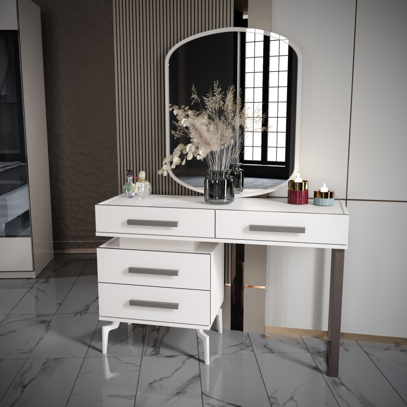 Moda Köşe Dolaplı Yatak Odası